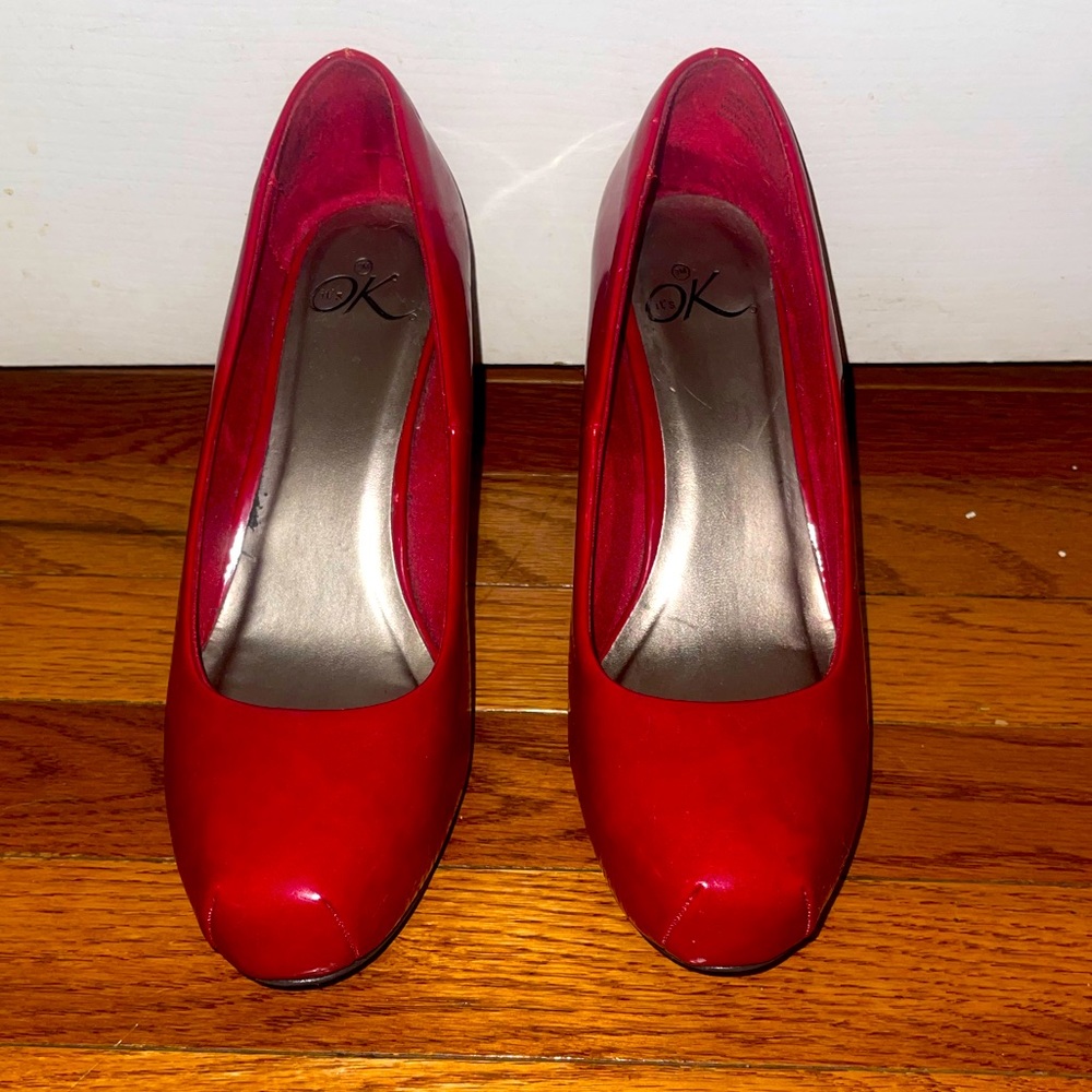it’s OK brand small Red 4 in. heel